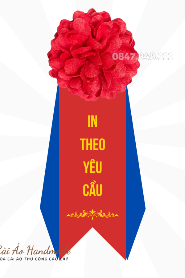 Hoa cài áo đại biểu giá rẻ Hoa cài áo đại biểu giá rẻ