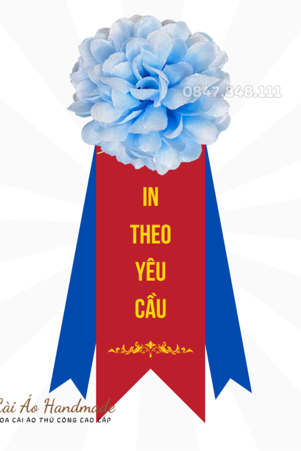 Hoa cài áo sự kiện giá rẻ Hoa cài áo đại biểu giá rẻ